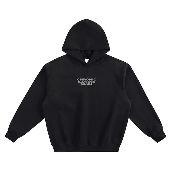 Black Chronic Illness Club hoodie