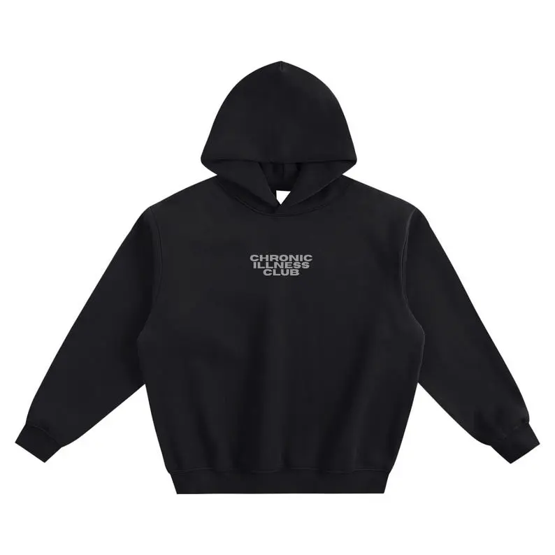 Black Chronic Illness Club hoodie