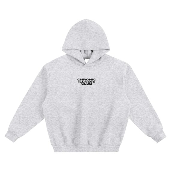Gray Chronic Illness Club hoodie