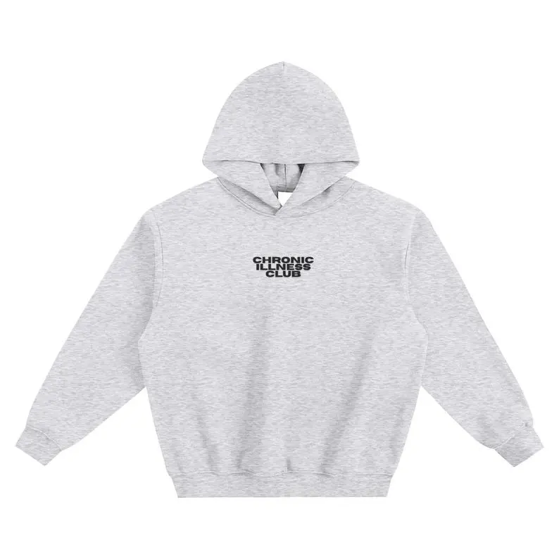 Gray Chronic Illness Club hoodie